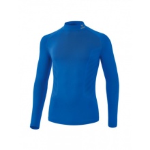 Erima Functional Underwear Long Sleeve Athletic with Collar (seamless) royal blue Men